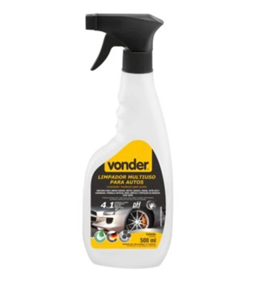 LIMPADOR MULTIUSO AUTO (LAVAGEM A SECO) 500ML VONDER
